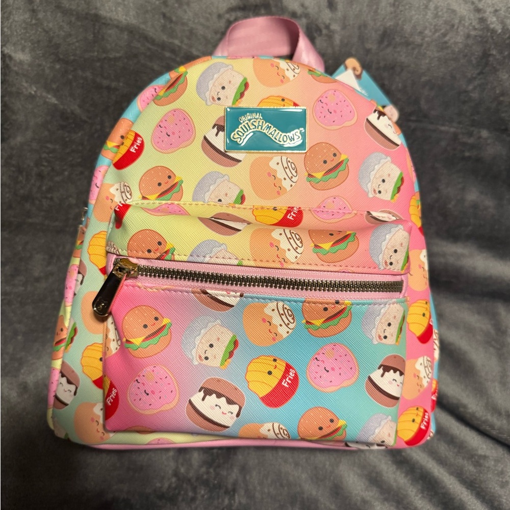 Squishmallows Brand Pastel Character Kids Backpack
